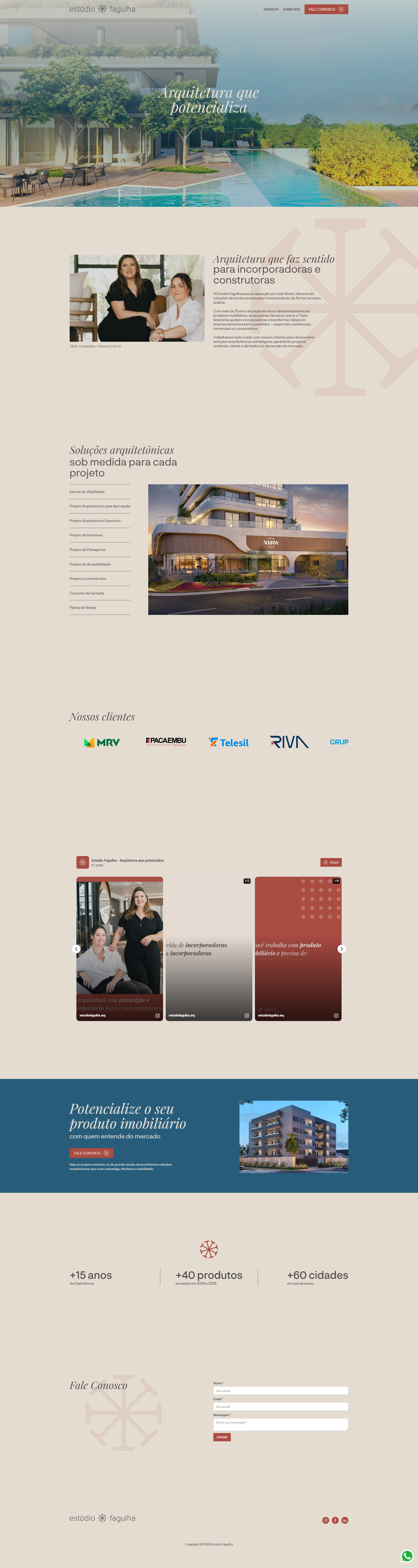 Estúdio Fagulha — site completo